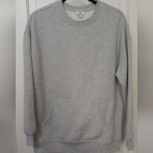 VTG NWOT DANSKIN Oversized Cotton Sweatshirt With Kangaroo Pocket. SZ L